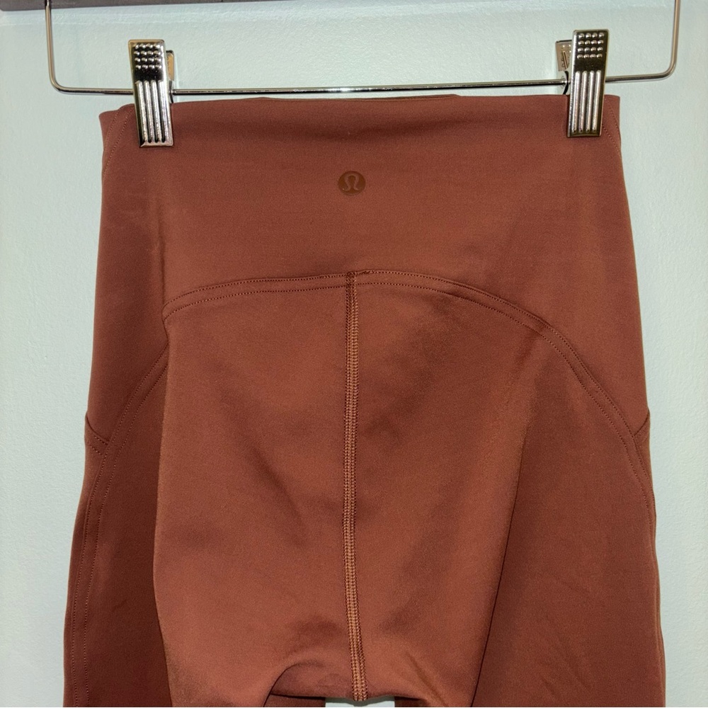 Lululemon Instill High-Rise Tight copper brown 25 inch size 2 - Picture 6 of 7